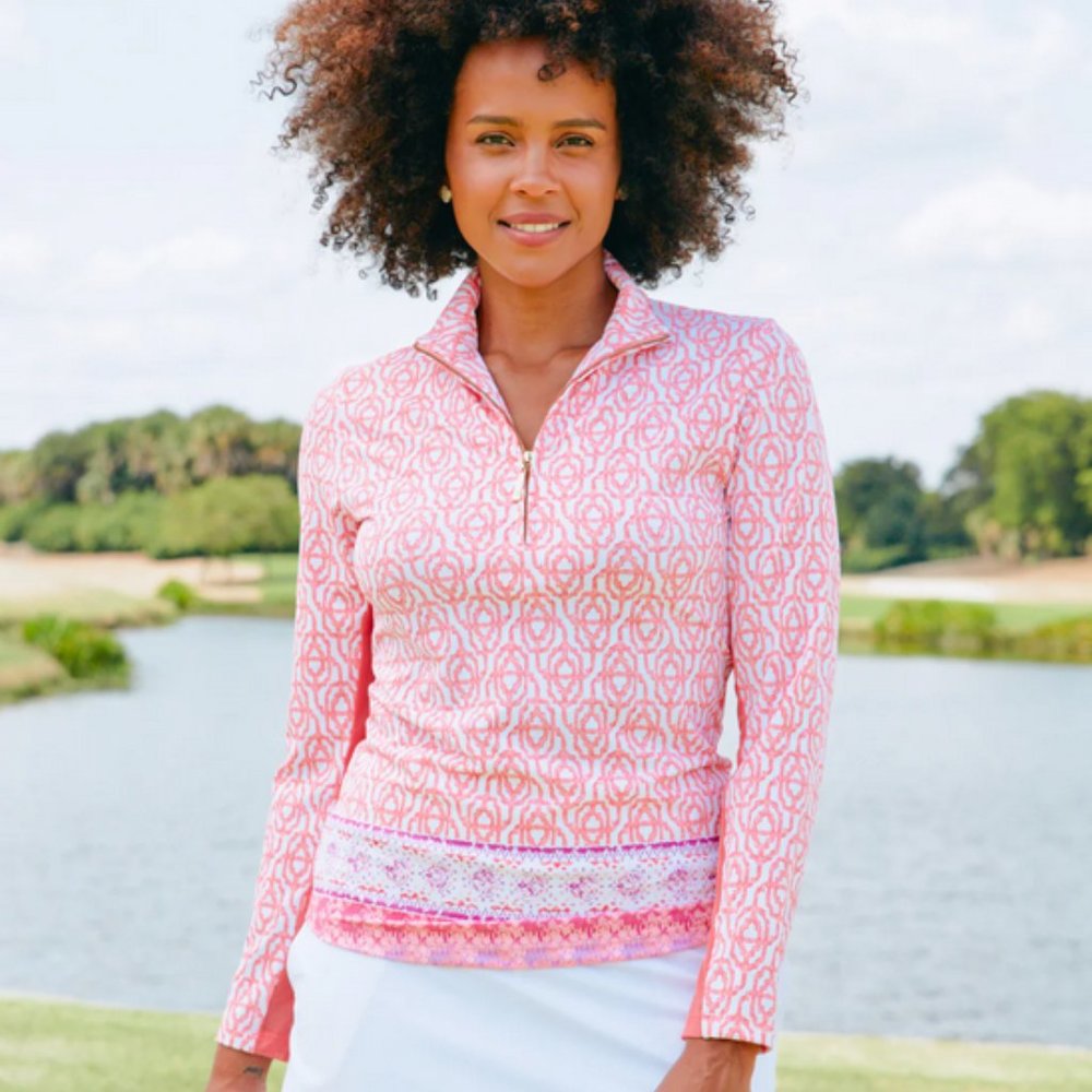 Cabana Life Napa Sport Zip Polo Sizes S and  XL